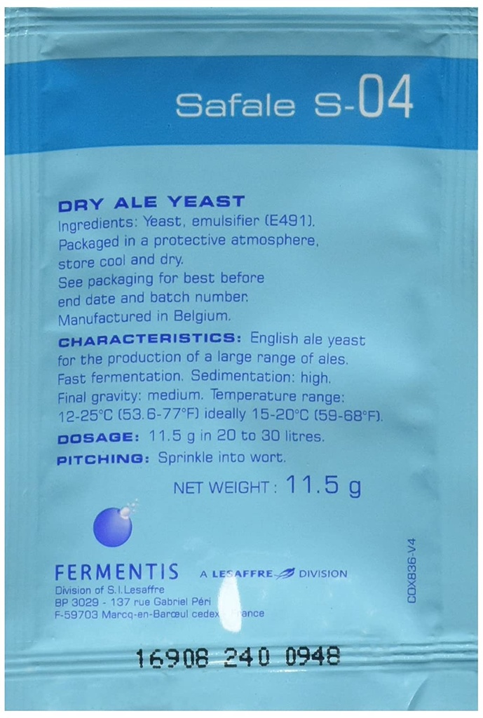 Fermentis SafAle S-04