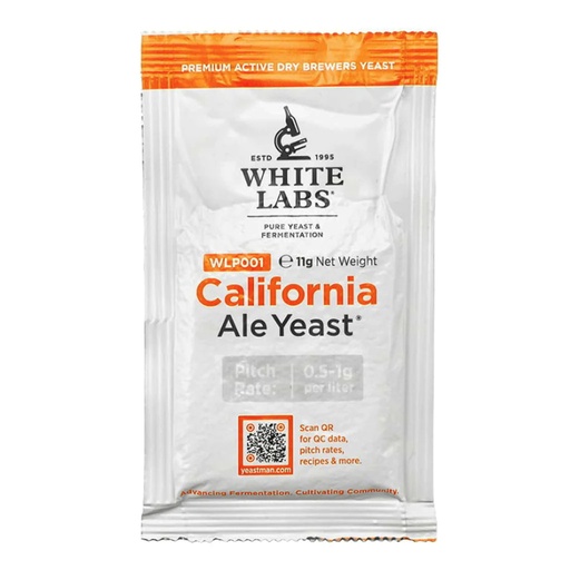 White Labs WLP001 California Ale Dry Yeast®